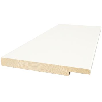 UTFORING MOELVEN 18X95X4400MM HVIT FURU 