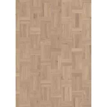 PARKETTGULV BERG & BERG EIK BORNHOLM LYS HVIT MATTLAKK 2,84M²