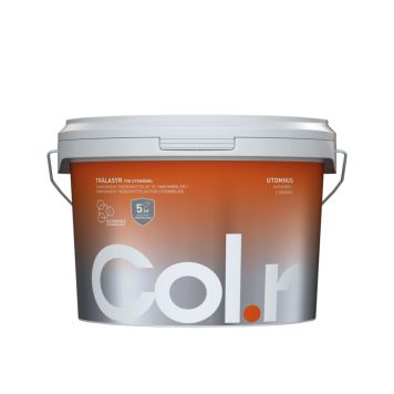 MALING COL.R FOR UTEMØBLER HVIT 3L