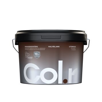 VEGGMALING COL.R HAGESKUR HVIT 3L