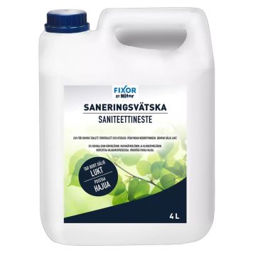 SANERINGSVÆSKE NITOR 4L