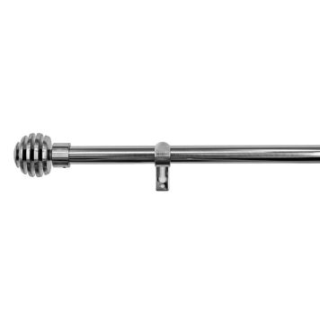 GARDINSTANG KIRSCH AURA SETT 160-300CM Ø19MM STÅL