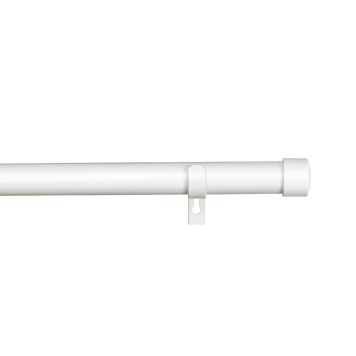 GARDINSTANG KIRSCH SCALA SETT 210-380CM Ø28MM HVIT