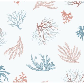 VOKSDUK D-C-FIX BERGAMO KORALLION 138CM PRIS PER METER