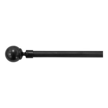 GARDINSTANG HASTA PALM SPRING 120-210 CM SVART
