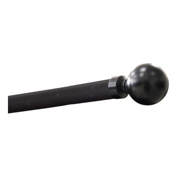 GARDINSTANG HASTA MIAMI 130-240 CM SVART