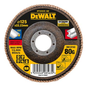LAMELLSLIPESKIVE DEWALT DT30622-QZ K80 125X22,2MM