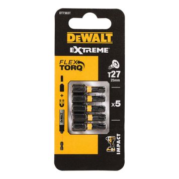 TORSJONBITS DEWALT DT7383T-QZ T27 25MM 5STK