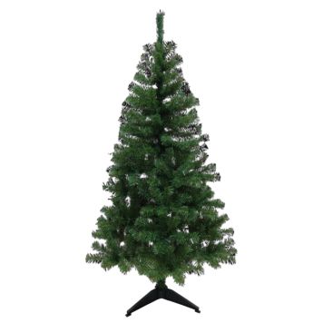 KUNSTIG JULETRE INKL. PLASTFOT 180CM GRØNN