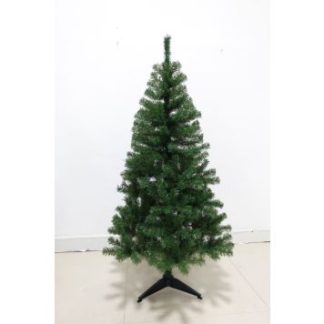 KUNSTIG JULETRE INKL. PLASTFOT 150CM GRØNN