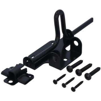SKYVEDØRSLÅS AJUSTLOCK SLIDE 180 MM SVART