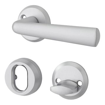 YTTERDØRHÅNDTAK MILLERS HILD MATTBØRSTET 117MM MED BESLAG