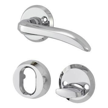 HÅNDTAK MILLERS BOHLINDER  YTTERDØR MED BESLAG 108MM  KROM 