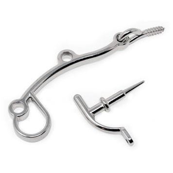 HASP MILLERS ALLMOGE 97MM FORNICKLAD