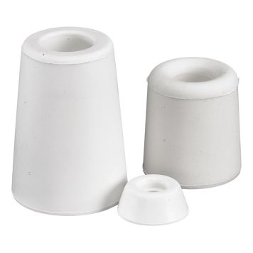 DØRSTOPPER MILLERS 65X37MM HVIT