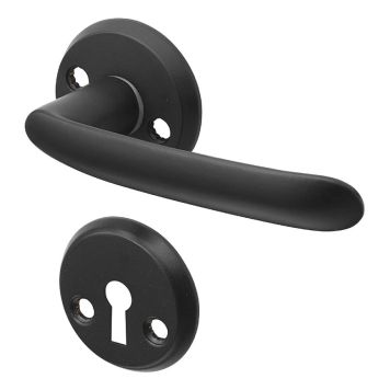 DØRHÅNDTAK MILLERS BOLIN SVART 107MM
