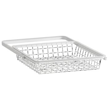 TRÅDKURV ELFA HVIT 449X430X85MM