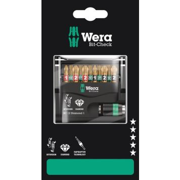 BITSSETT WERA DIAMOND 12 DELER