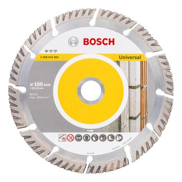 DIAMANTKAPPESKIVE BOSCH PROFESSIONAL 180 X 22,23 MM 180 MM
