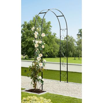 ROSEBUE GARDOL ELIAN SVART 120X240CM