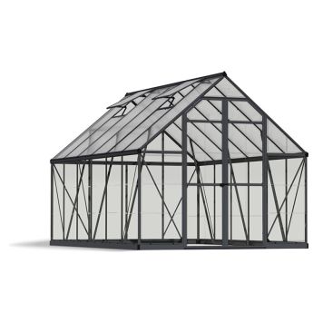 DRIVHUS CANOPIA BY PALRAM BALANCE 8X12 GRÅ 9M²