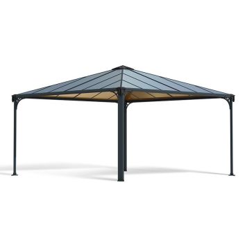 PAVILJONG CANOPIA BY PALRAM PALERMO 4300 GRÅ 429X429CM