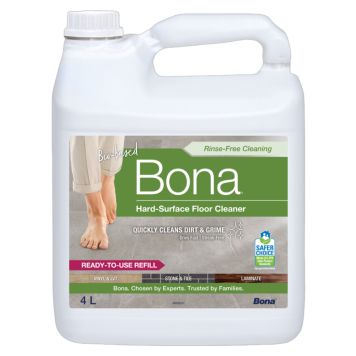 RENGJØRINGSMIDDEL BONA FOR STEIN, LAMINAT OG FLIS 4L 