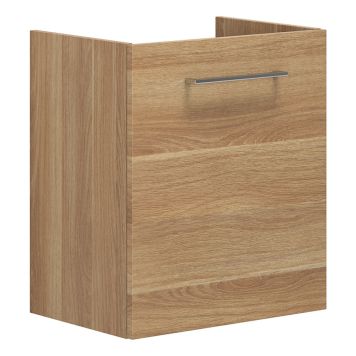 SERVANTSKAP SCANBAD MULTO GRUND 1 DØR SLETT VARM EIK 50CM