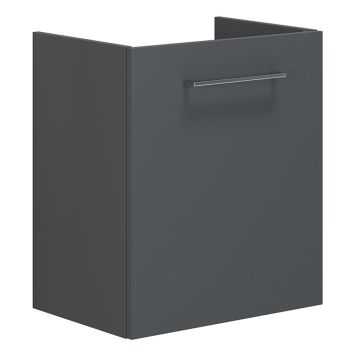 SERVANTSKAP SCANBAD MULTO GRUND 1 DØR SLETT GRÅ MATT 50CM