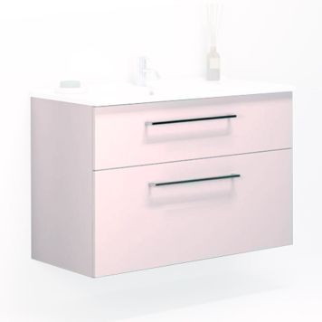 SERRVANTSKAP SCANBAD DINA MED 2 SKUFFER 60CM HVIT MATT