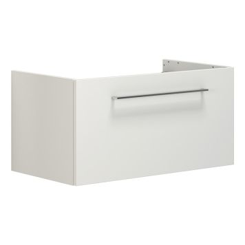 SERVANTSKAP SCANBAD MULTO 1 SKUFF UTSKJÆRING HVIT MATT 80CM