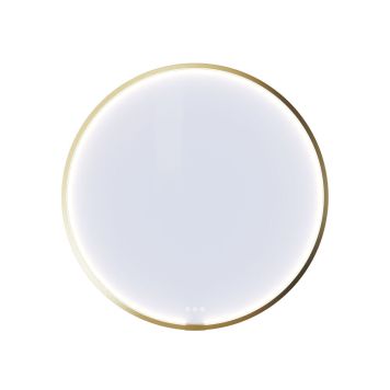 SPEIL CALIDRIS INZO MED LYS MOON 105X60 BØRSTET MESSING