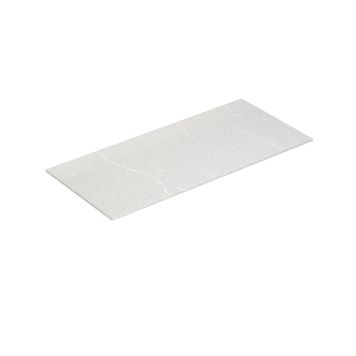 BENKEPLATE SCANBAD SILESTONE DESERT SILVER 100CM