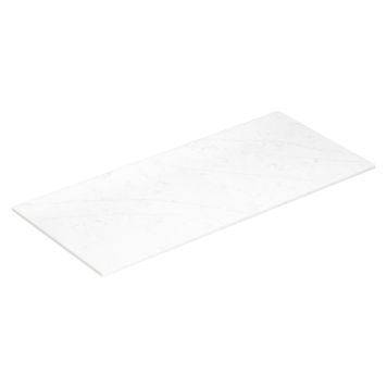 BENKEPLATE SCANBAD SILESTONE ETERNAL STATUARIO 100CM
