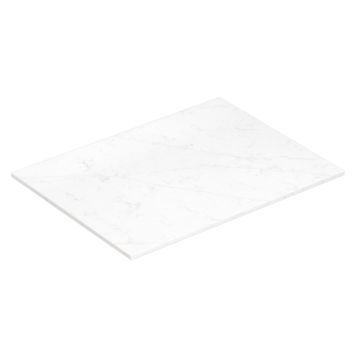 BENKEPLATE SCANBAD SILESTONE ETERNAL STATUARIO 60CM