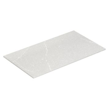BENKEPLATE SCANBAD SILESTONE DESERT SILVER 80CM