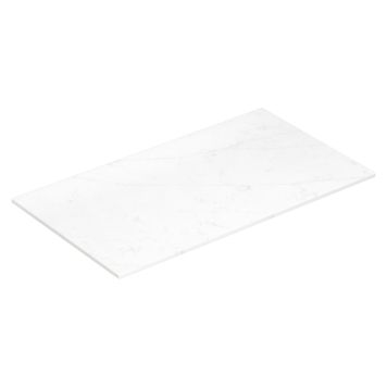 BENKEPLATE SCANBAD SILESTONE ETERNAL STATUARIO 80CM