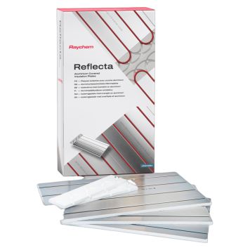 ISOLASJONSPLATE RAYCHEM REFLECTA T2RØD 1M²