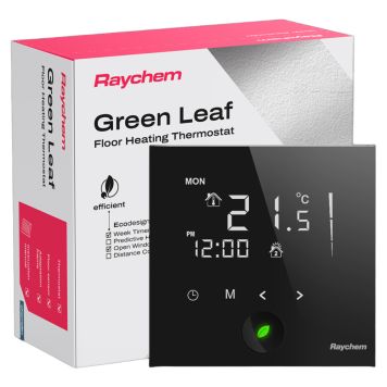 TERMOSTAT GULVVARME RAYCHEM GREEN LEAF TOUCH