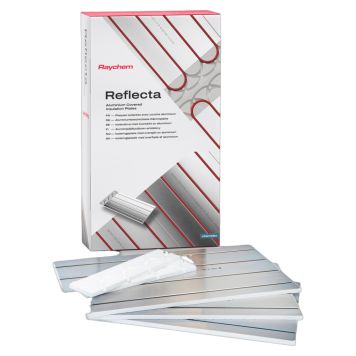ISOLASJONSPLATE RAYCHEM REFLECTA T2RØD 3,12 M²