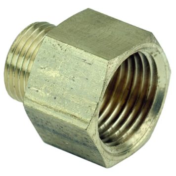 MUFFE MESSING 1/2"X1/2" KROM