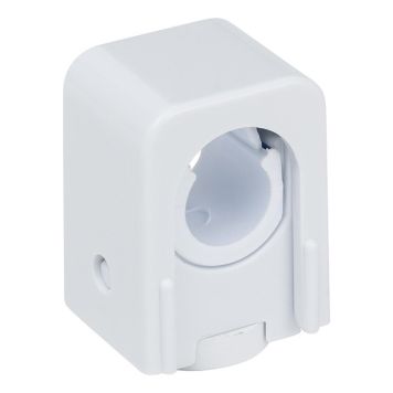 RØRKLAMME PURUS ENKEL 10-16MM HVIT