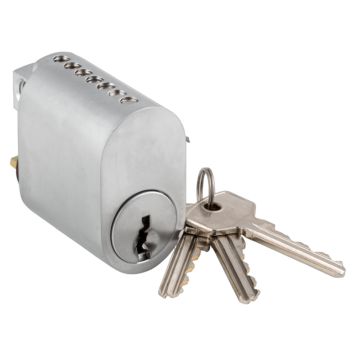 LÅSESYLINDER JASA OVAL 2X 5520