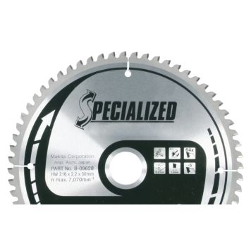 SIRKELSAGBLAD MAKITA HM 136X20 MM 1,5 MM METALL