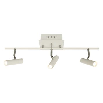 TAKSPOT ANETA ARTIC RAK 3-LYS HVIT 3 X 6W LED