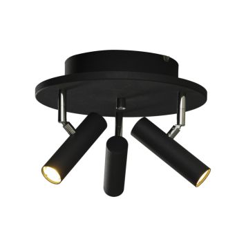 TAKSPOT ANETA ARTIC RUND 3-LYS SV 3 X 6W LED