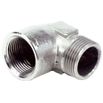 VINKEL NIPPEL/MUFFE 3/8" 