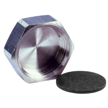 SLUTTMUFFE 3/8" KROM 