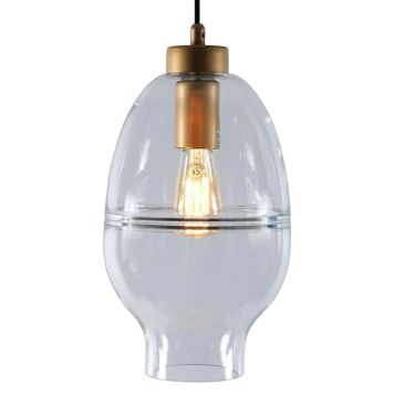 TAKPENDEL EGLO BUENO 18 CM TRANSPARENT 1X40 W