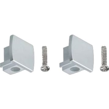 TILBEHØR PAULMANN URAIL MATT KROM 13X21 MM 2 PK